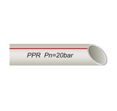 Труба VSplast PPR-AL-PIPE ф40 з алюмінієвою фольгою (червоні літери на упаковці)