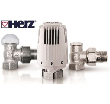 Термостатичний комплект HERZ Classic TS-90 кутовий V772401