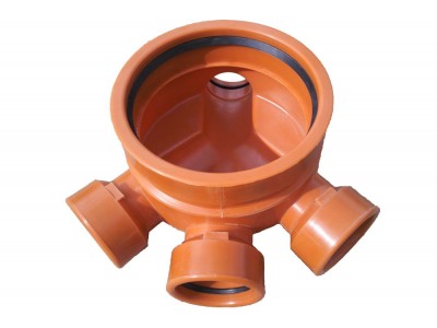 Кинета канализационная (днище-лоток) Мпласт 315/160 Сводный для наружной канализации