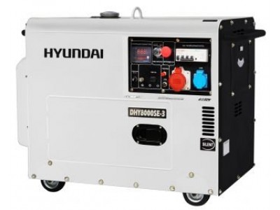 Генератор дизельный Hyundai DHY 8000SE-3