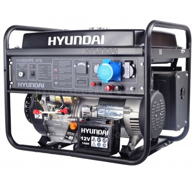 Бензиновий генератор Hyundai HHY 9000FE ATS